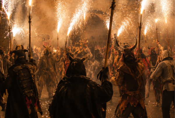 The festival, Sant Joan is one of the biggest, most wildly celebrated events